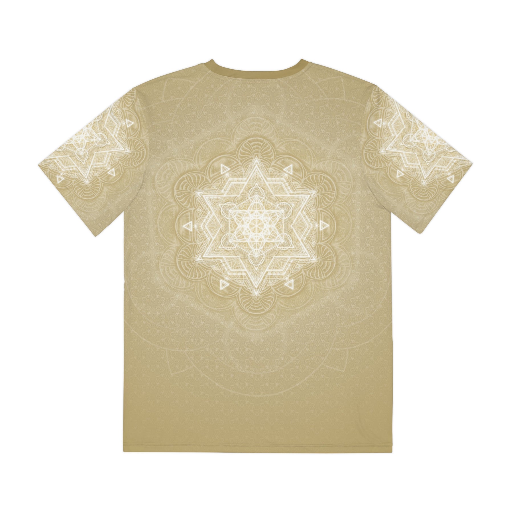 Muted Sacred Geometry Mandala - Men's Polyester Tee