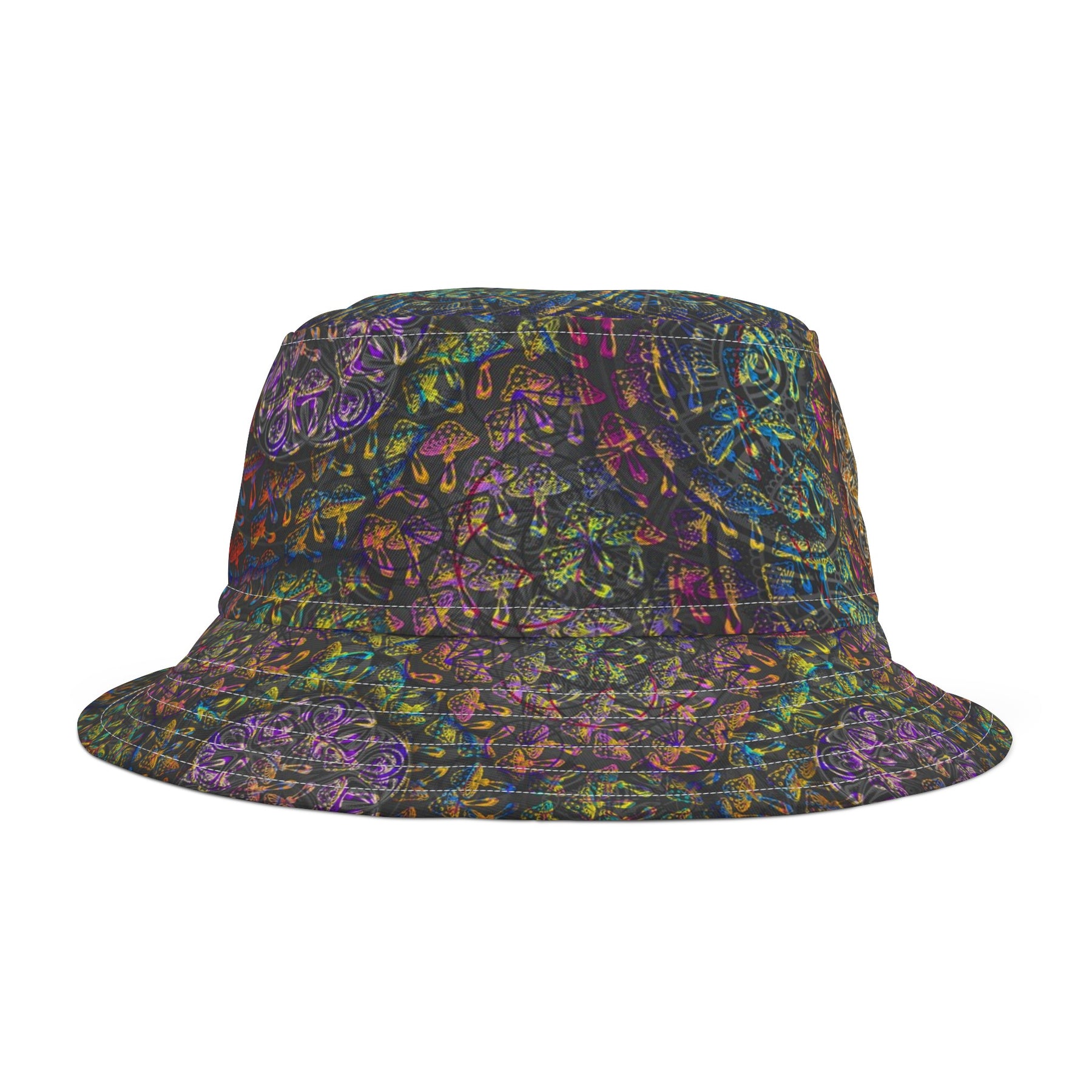 Mushroom Mandala - Bucket Hat