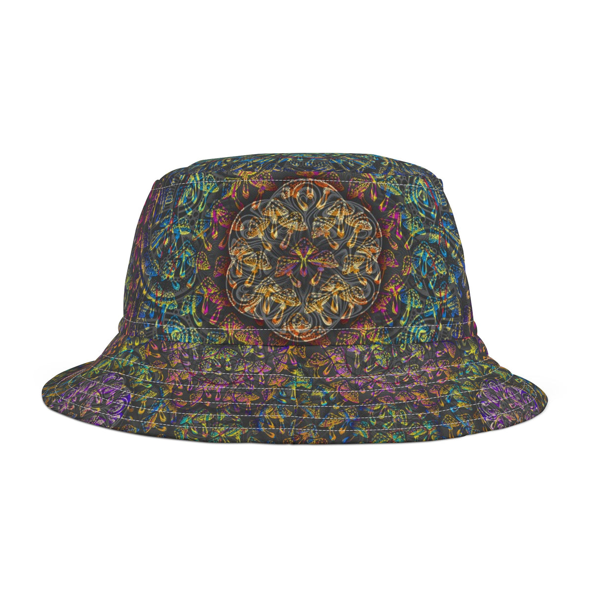 Mushroom Mandala - Bucket Hat