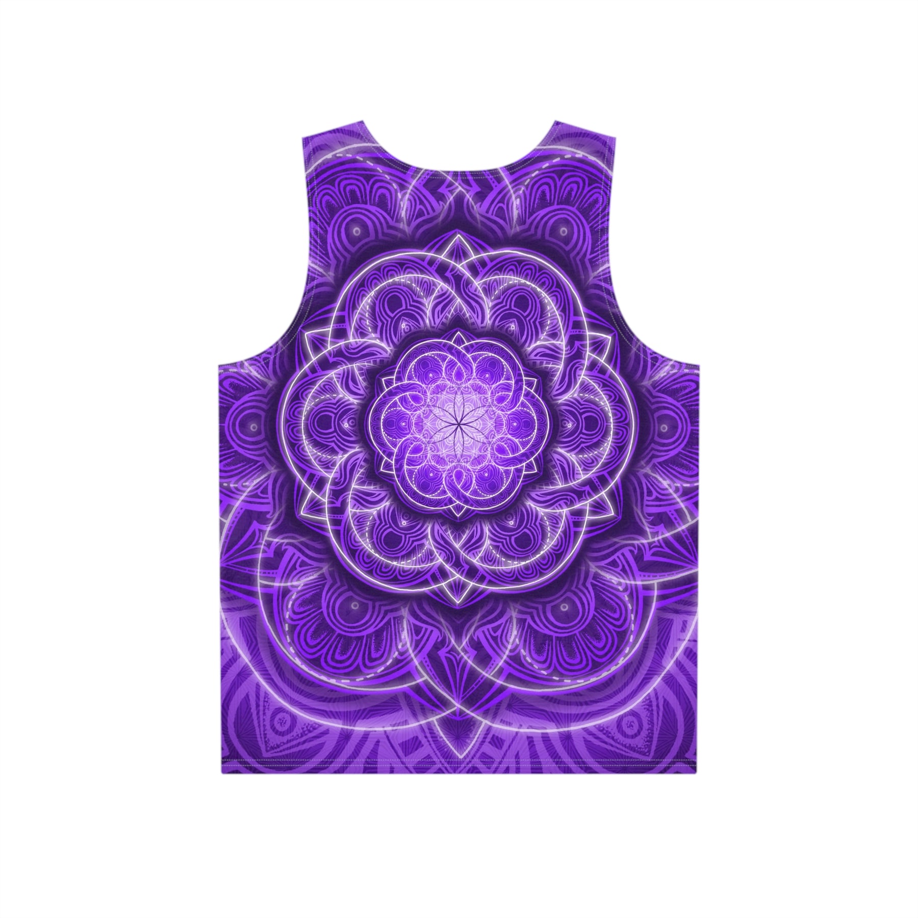 Psychedelic Flower of Life Men's Tank