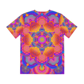 Psychedelic Sacred Geometry Mandala - Men's Polyester Tee