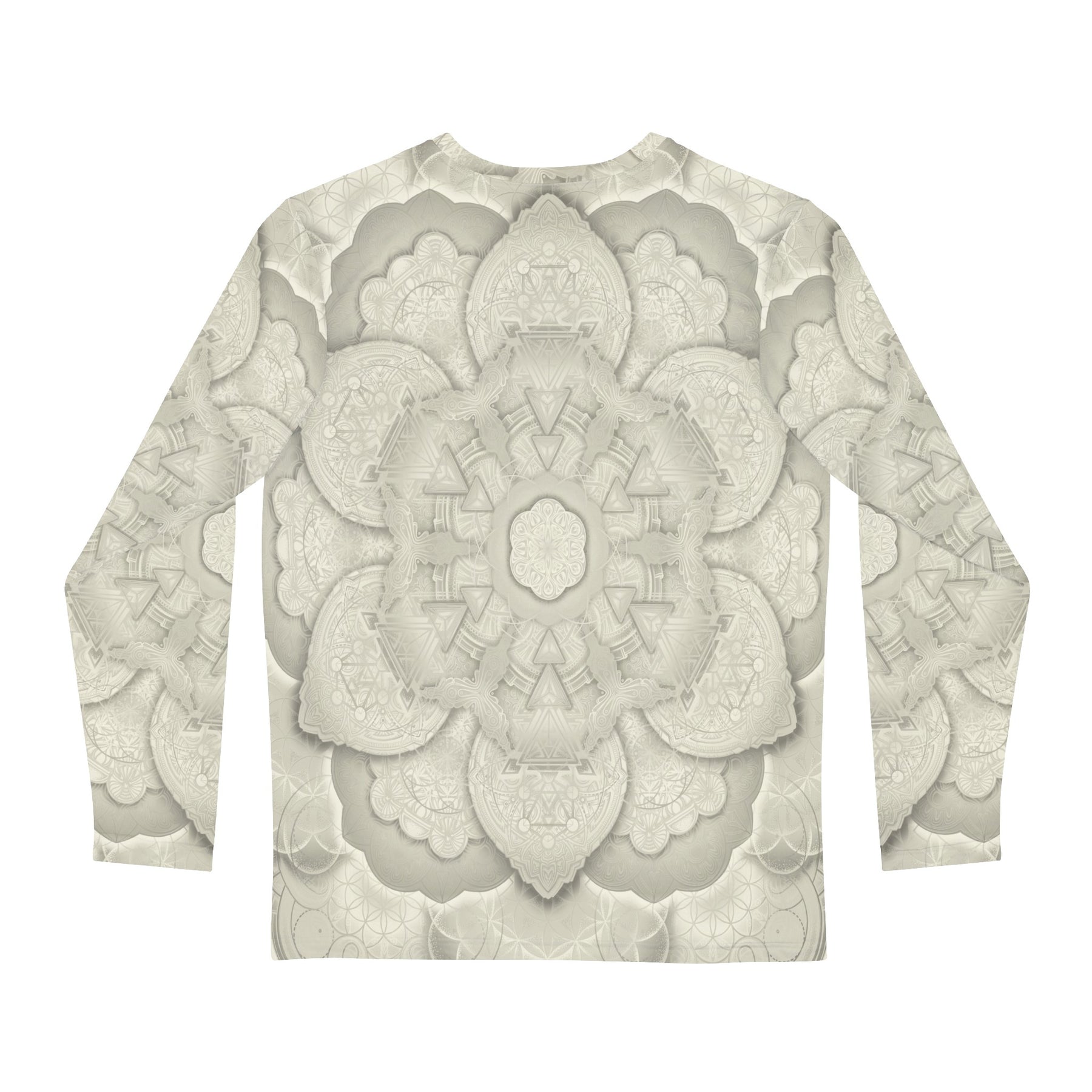 Bone Mandala Men's Long Sleeve Shirt