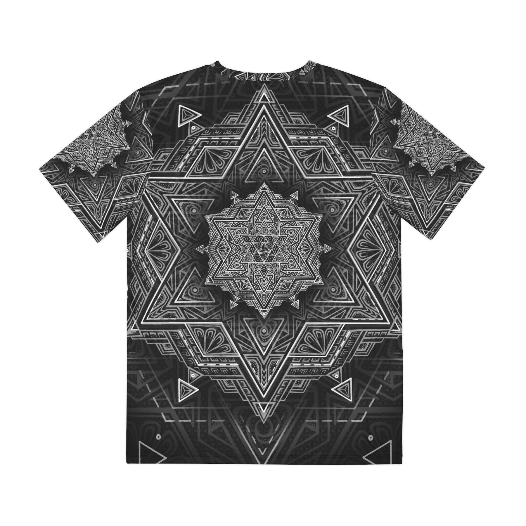 Star Tetrahedron - Men's Polyester Tee