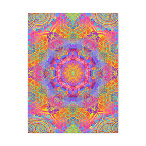 Sunrise Mandala Canvas Print