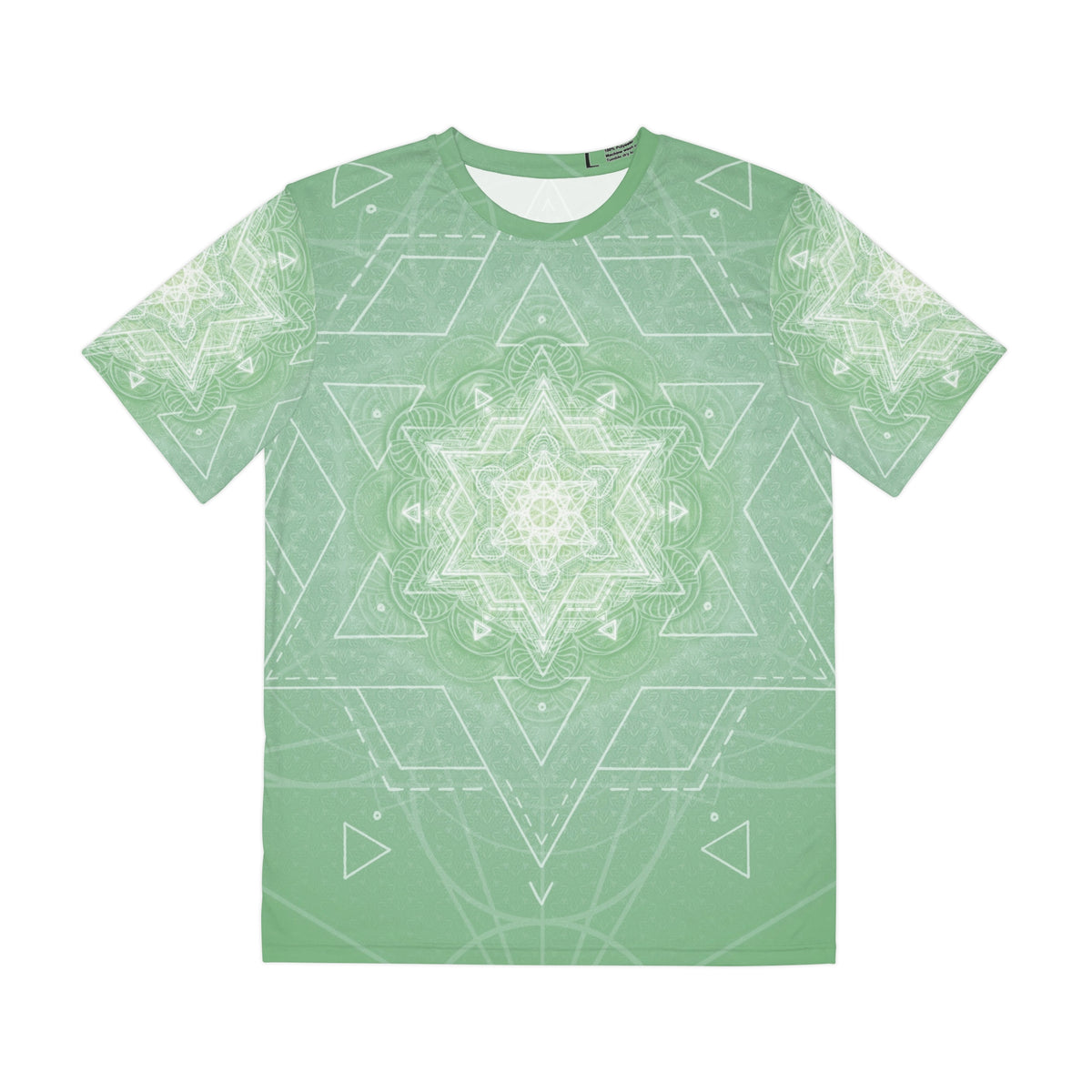 Mint Mandala - Men's Polyester Tee