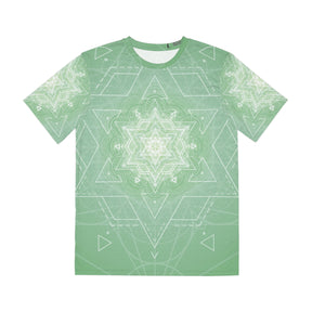 Mint Mandala - Men's Polyester Tee