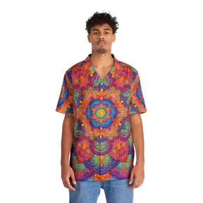 Psychedelic Mandala Hawaiian T-Shirt