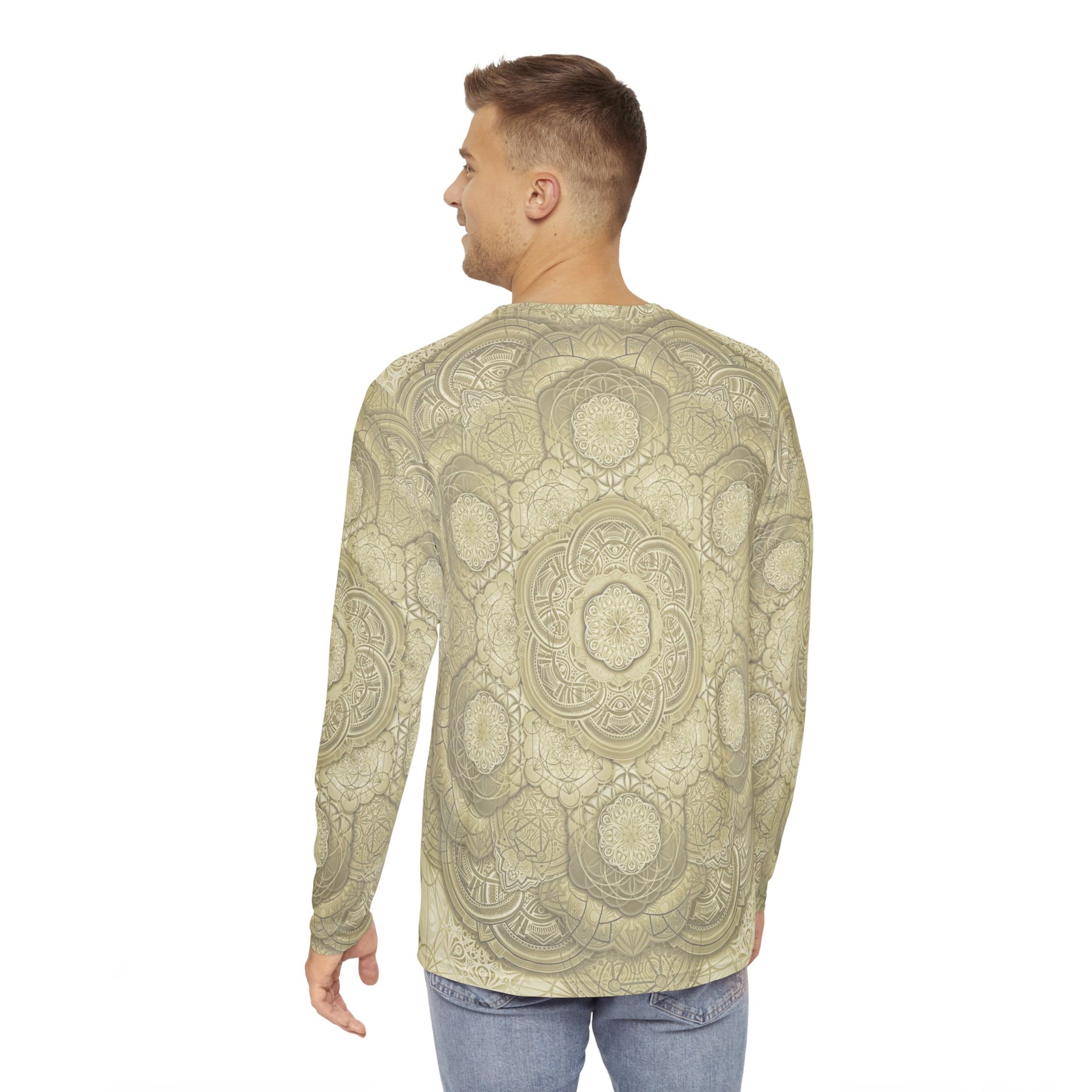 Dust Mandala Men's Long Sleeve Shirt