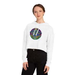 UFO - Women’s Cropped Hooded Sweatshirt