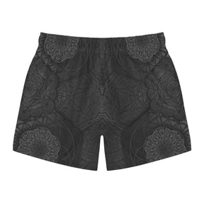 Blackout Mandala Swim Trunks