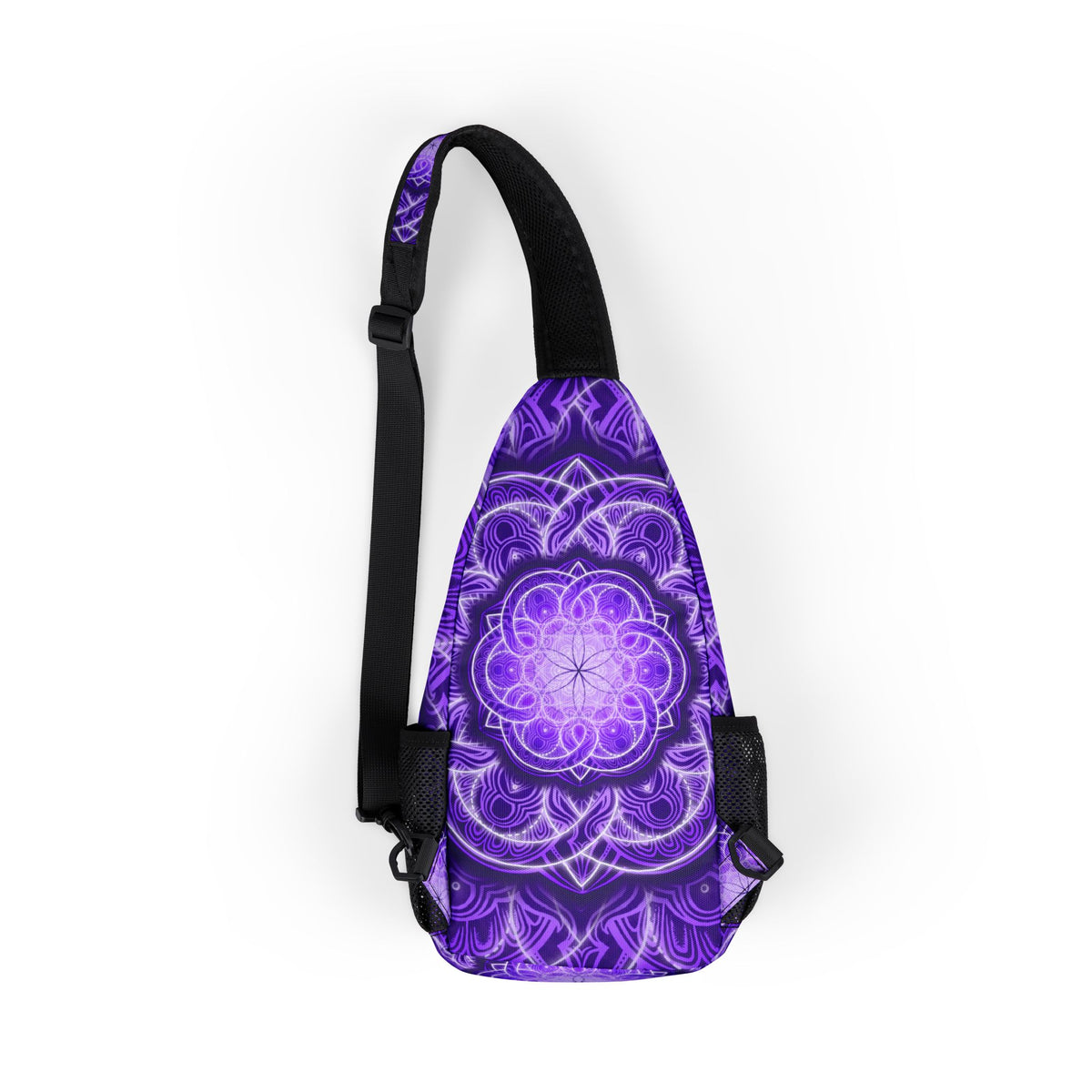 Purple Mandala Chest Bag