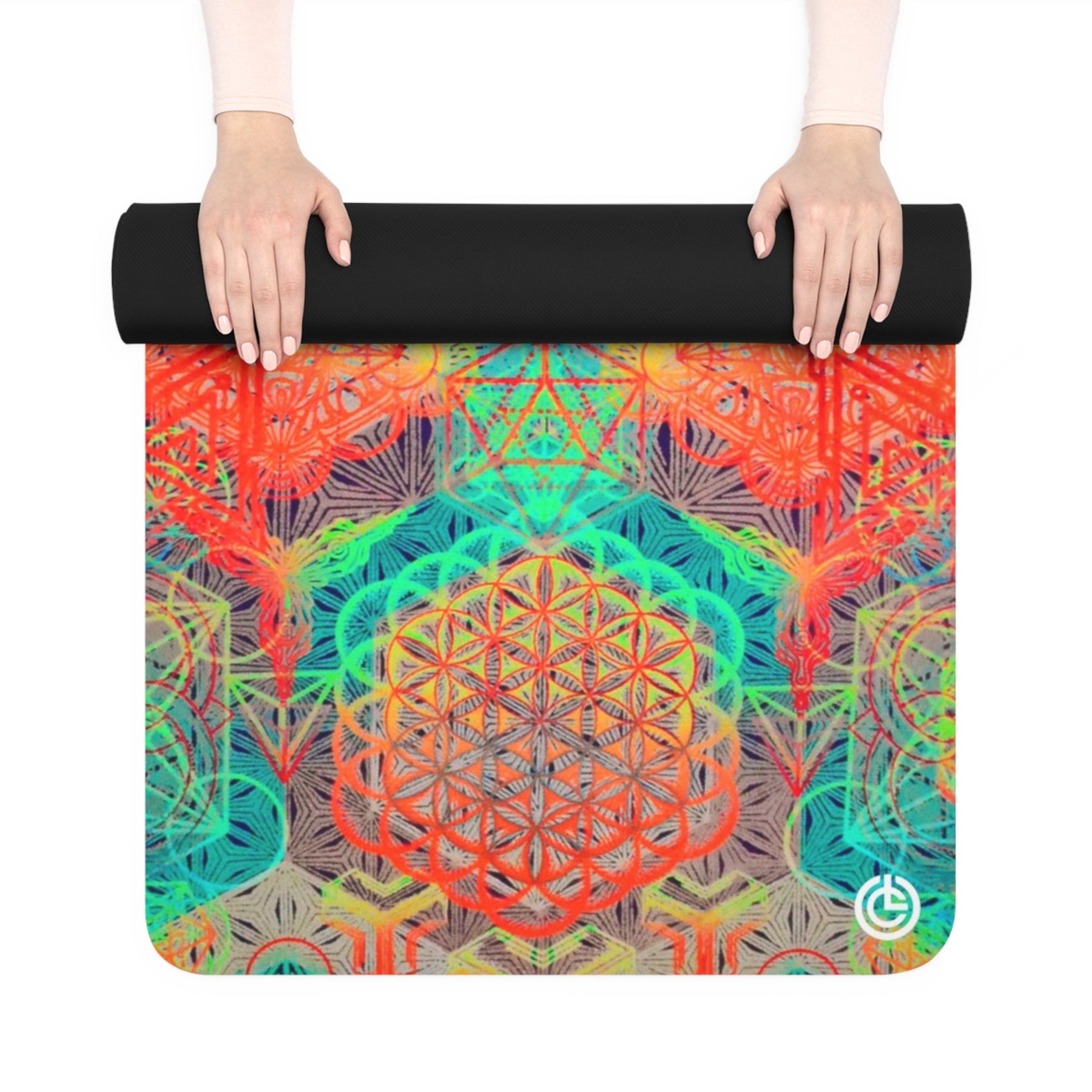 Sacred Geometry Mandala - Yoga Mat