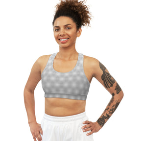 Metatron's Cube Fade Seamless Sports Bra