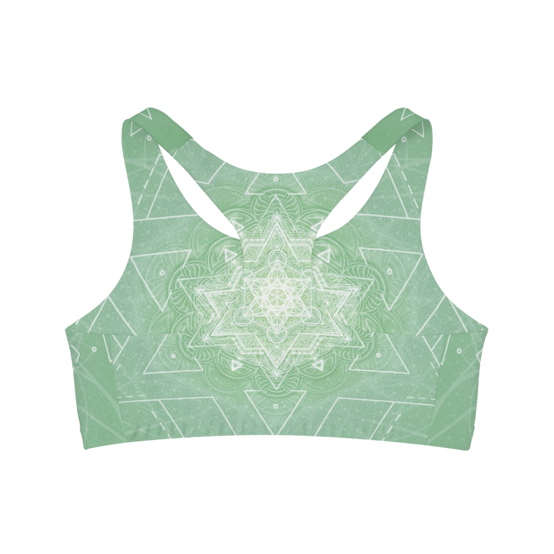 Mint Mandala Sports Bra