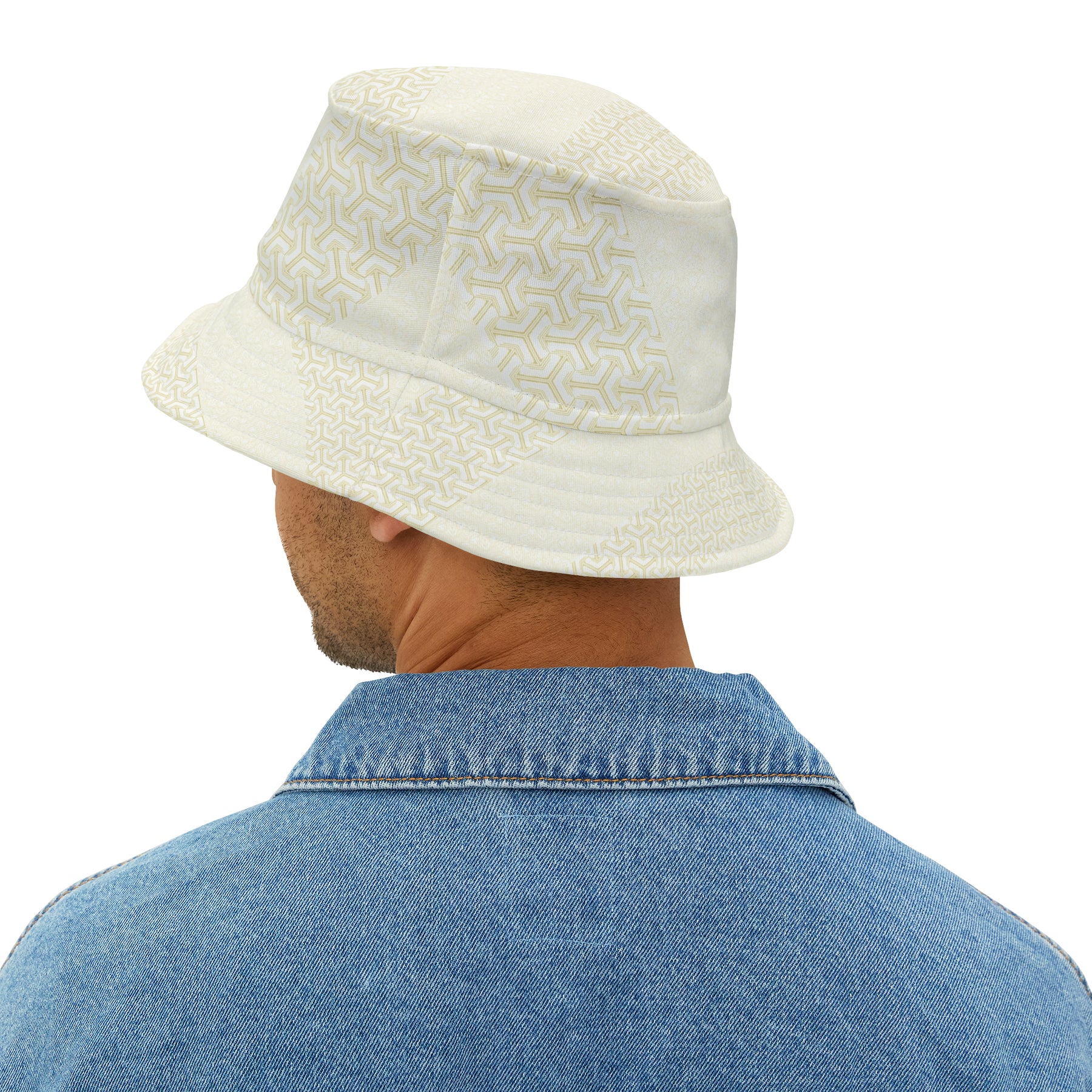 Striped Geometry - Bucket Hat