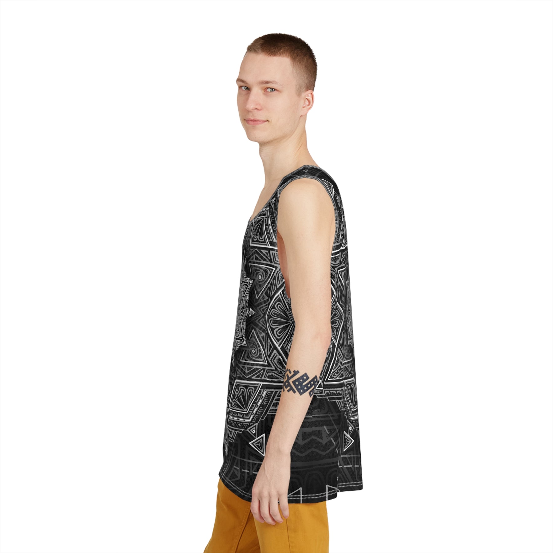 Star Tetrahedron Men's Tank