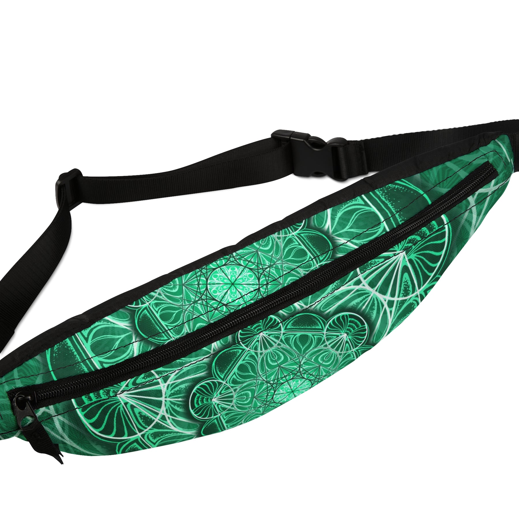 Malachite Mandala Fanny Pack