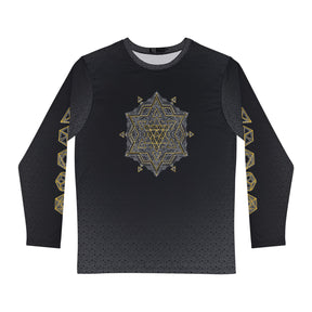 Star Tetrahedron Men's Long Sleeve Shirt