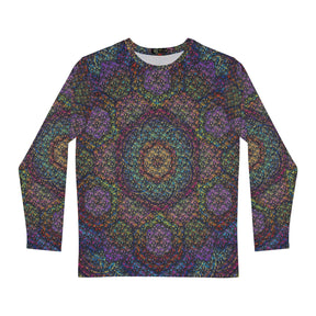 Mushroom Mandala Men's Long Sleeve Shirt