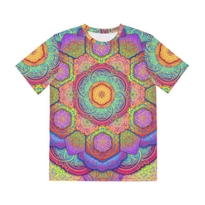 Psychedelic Mandala - Men's Polyester Tee