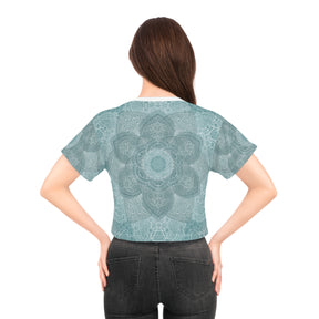 Sky Mandala Crop Tee