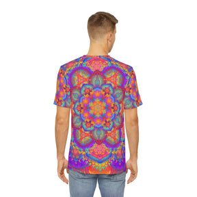 Psychedelic Mandala Mens T-Shirt