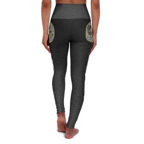 Seed of Life Moonphase - High Waisted Yoga Leggings