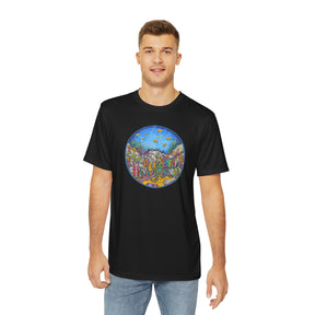 Psychedelic Octopus Mens T-Shirt