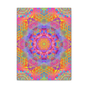 Sunrise Mandala Canvas Print