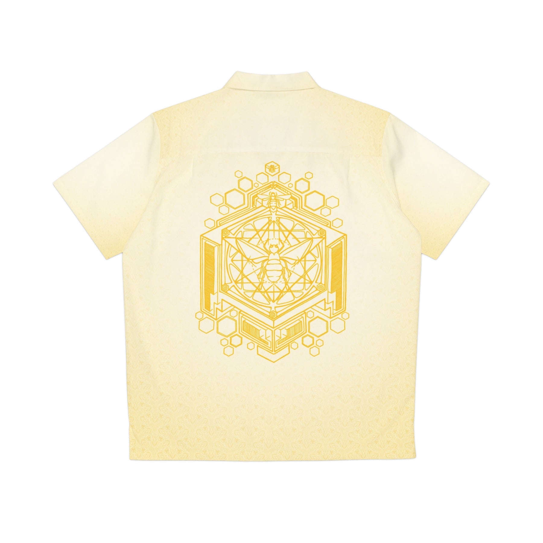 Sacred Geometry Honeybee Hawaiian T-Shirt