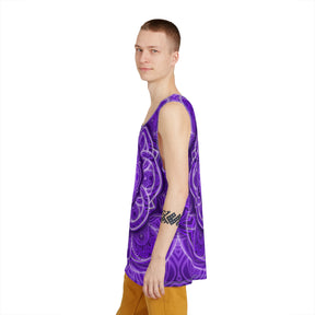 Psychedelic Flower of Life Men's Tank