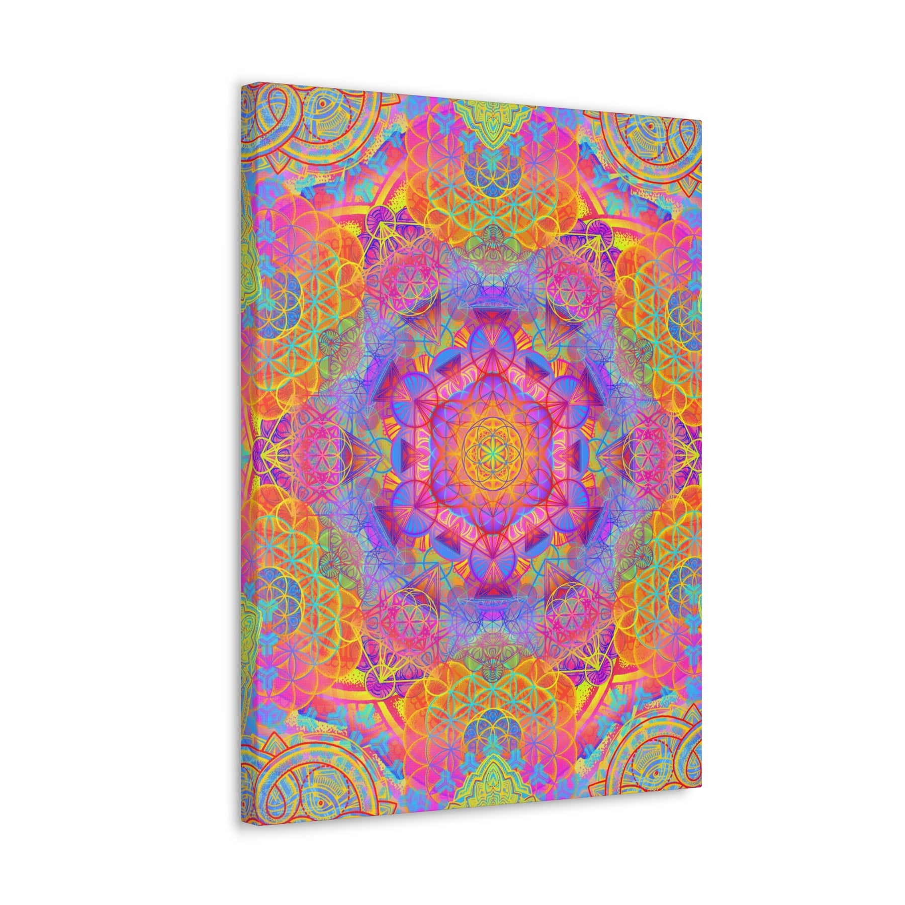 Sunrise Mandala Canvas Print