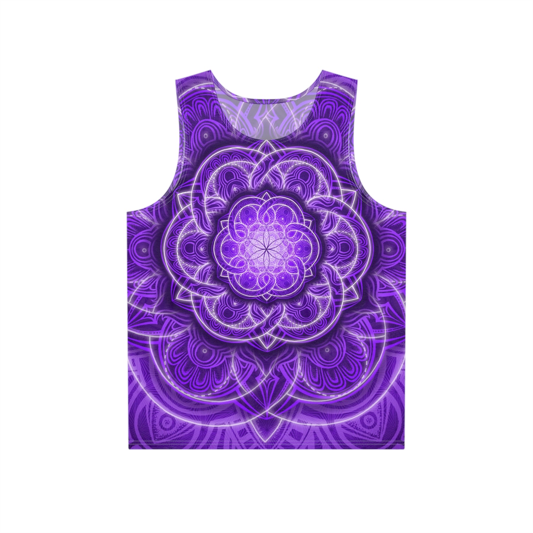 Psychedelic Flower of Life Men's Tank