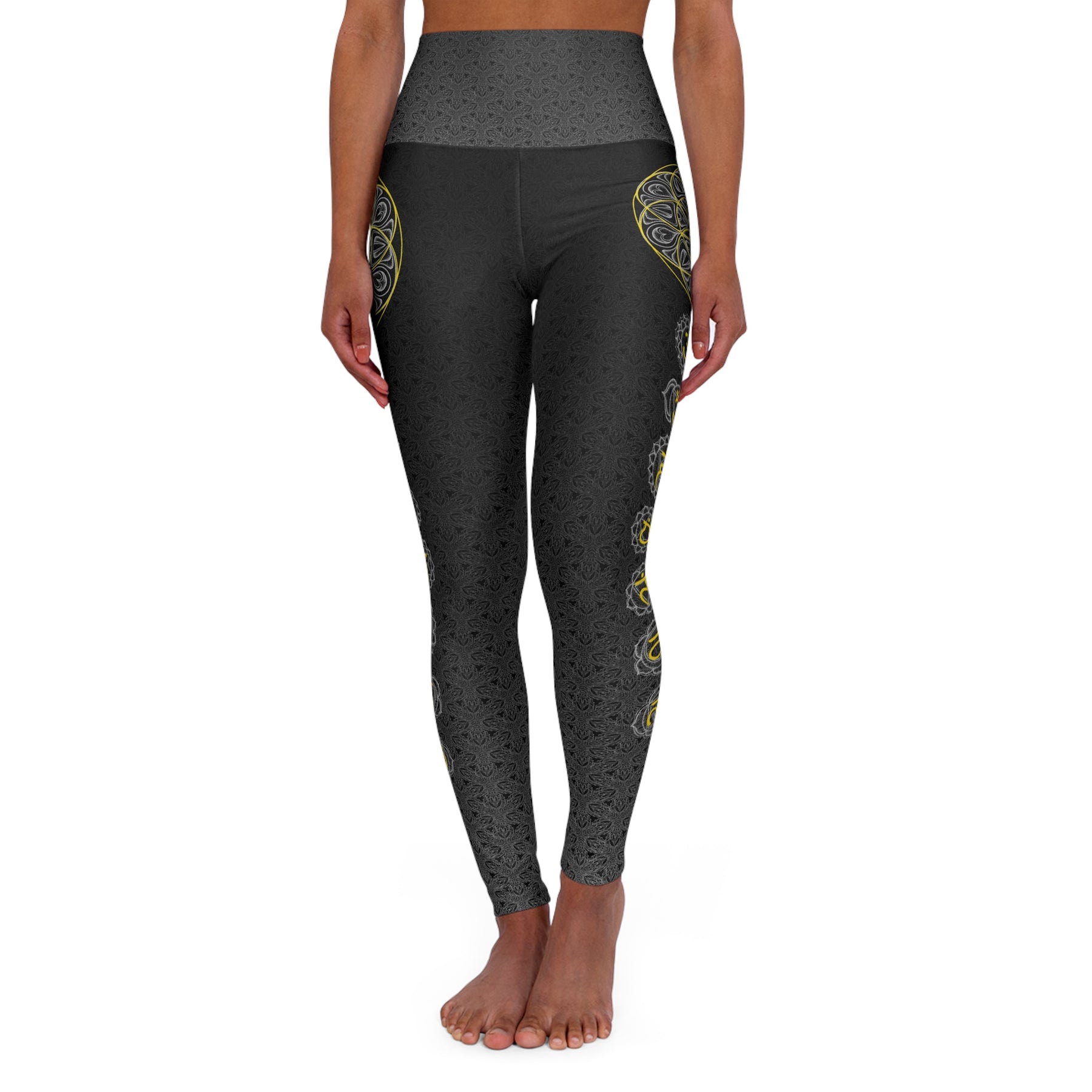 Seed of Life Chakra - High Waisted Yoga Leggings