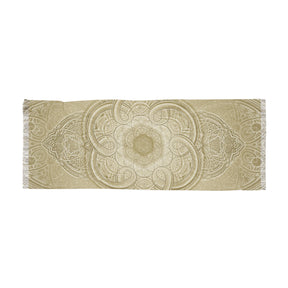 Tan Sacred Geometry Scarf