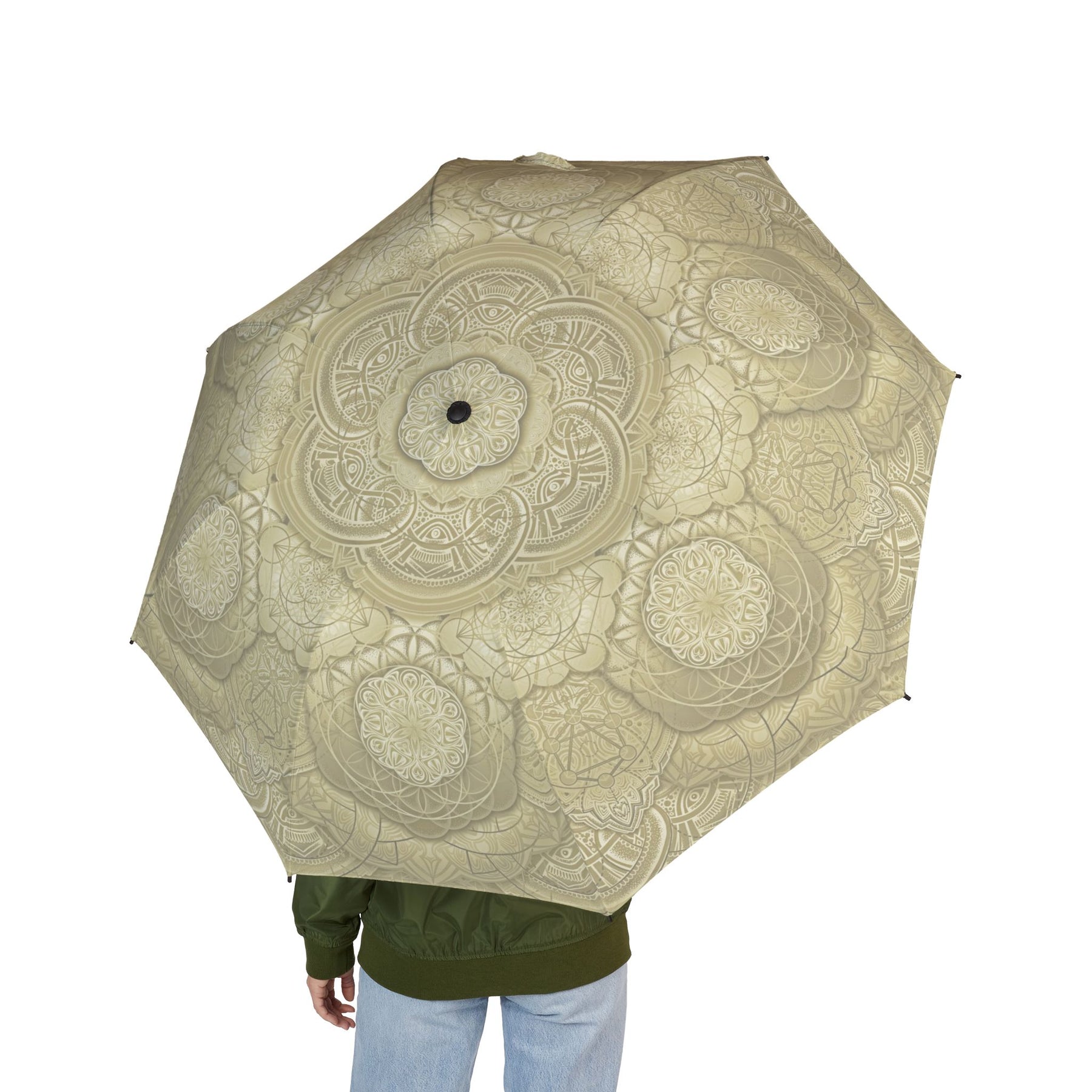 Dust Mandala Automatic Foldable Umbrella
