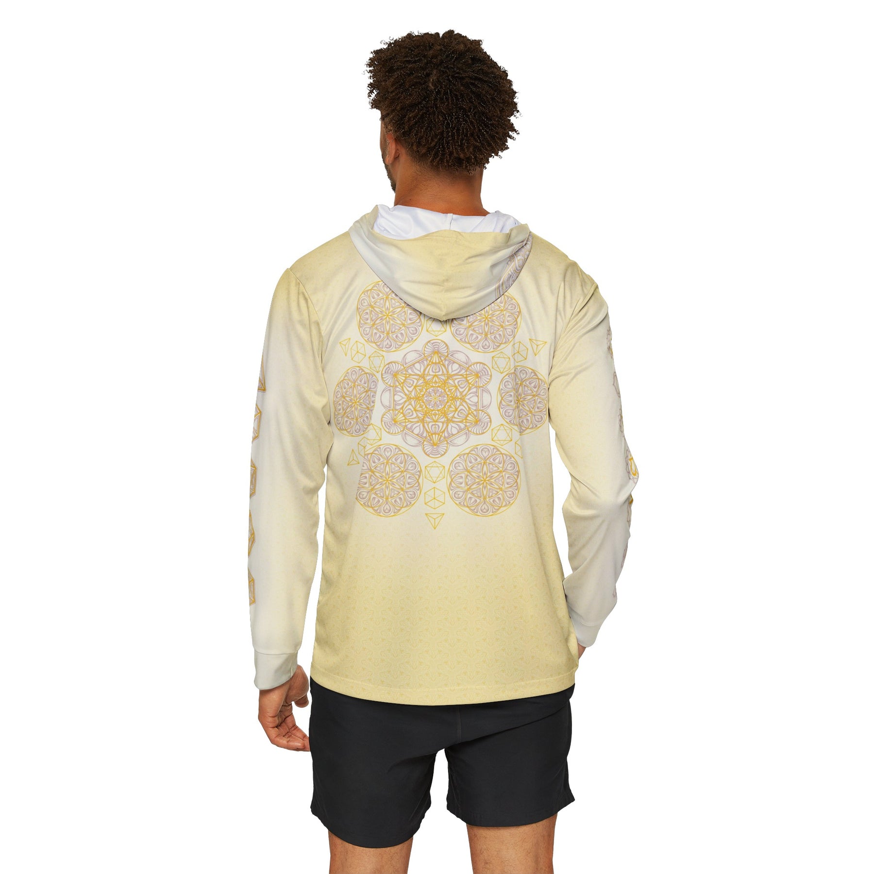 Sacred Geometry Men's Sun Hoodie