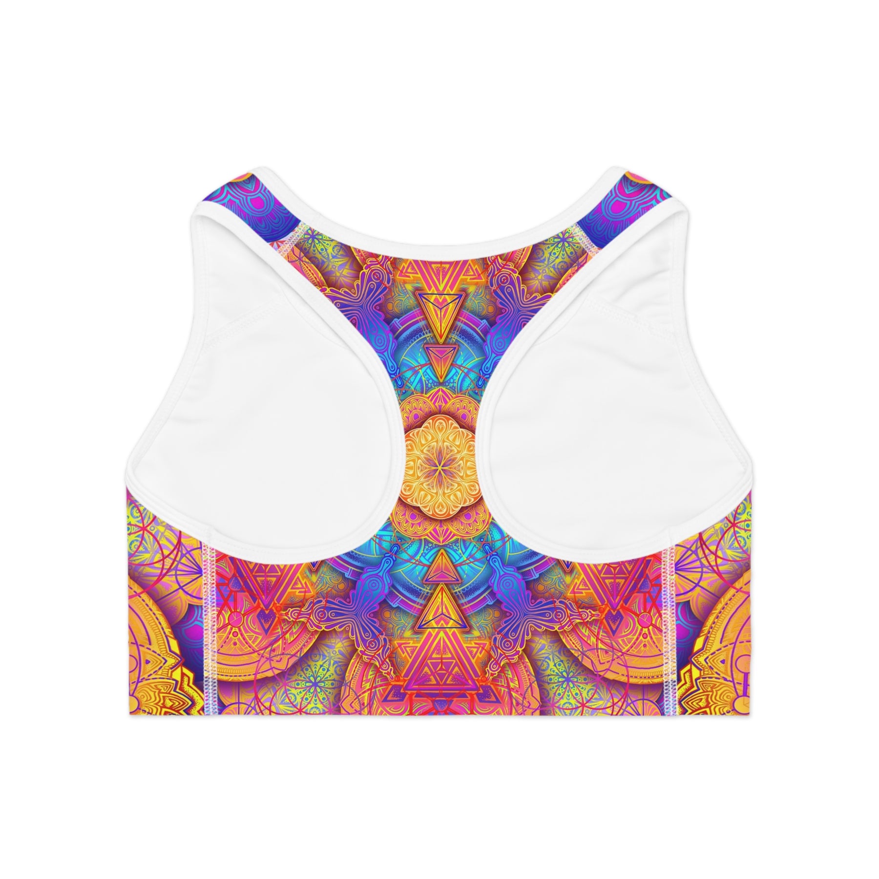 Psychedelic Mandala Sports Bra