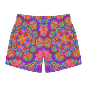 Psychedelic Mandala Swim Trunks