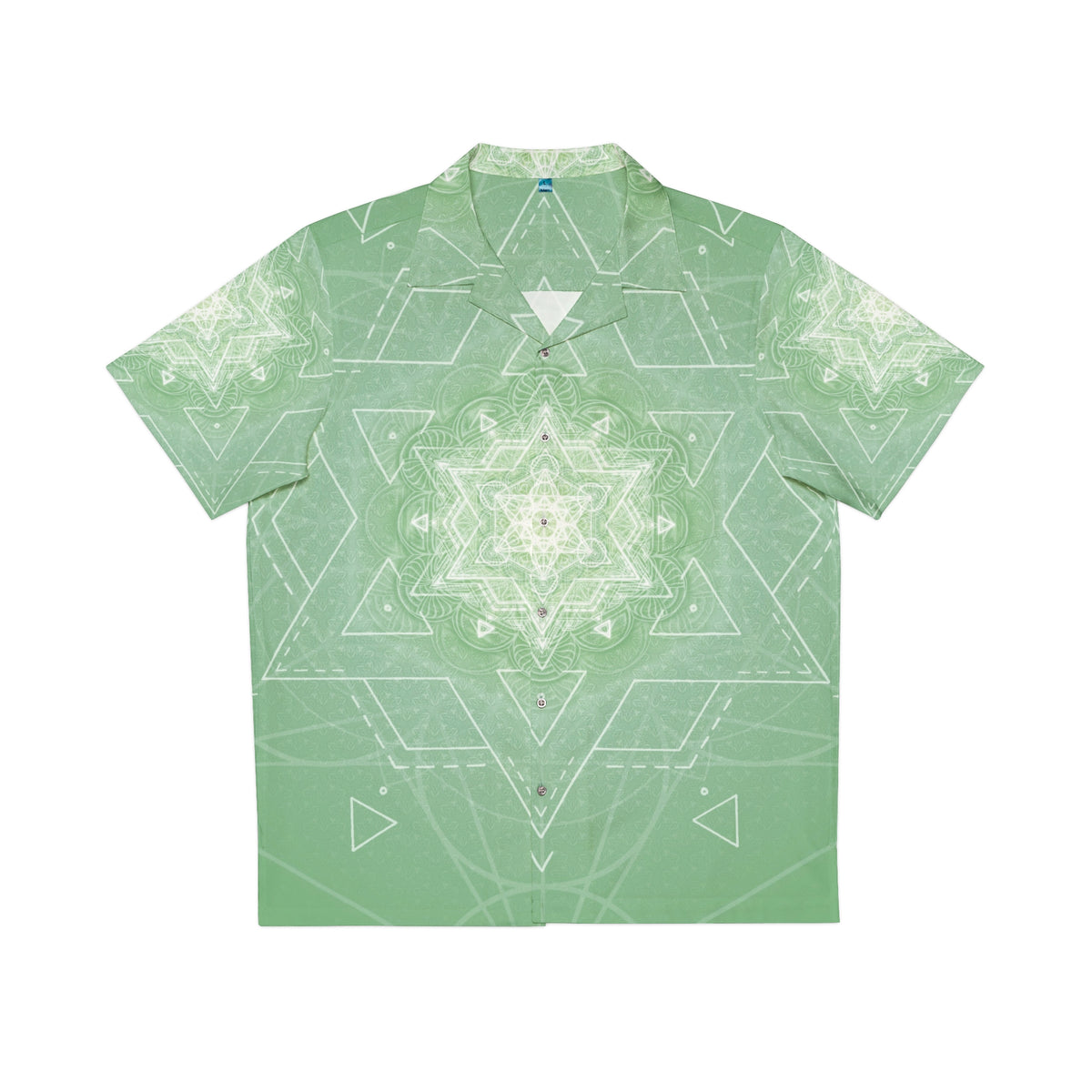 Mint Mandala Hawaiian T-Shirt