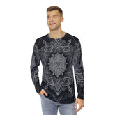 Star Tetrahedron Men's Long Sleeve Shirt