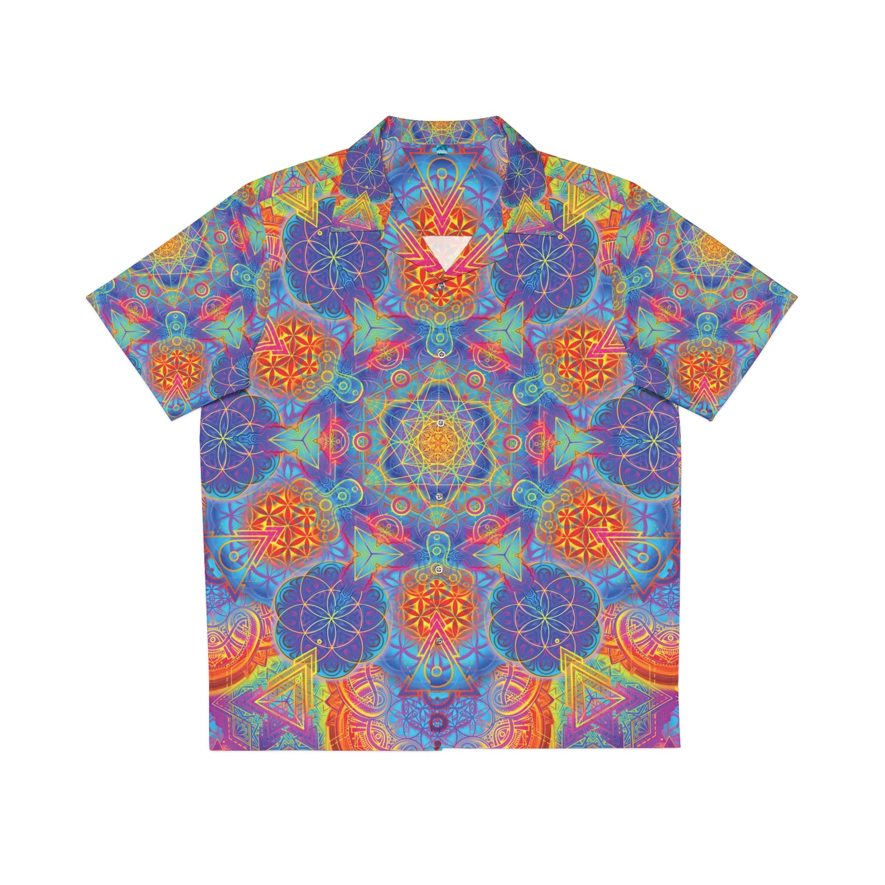 Psychedelic Mandala Hawaiian T-Shirt