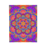 Psychedelic Mandala Velveteen Plush Blanket
