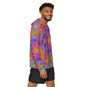 Sunrise Mandala Men's Sun Hoodie