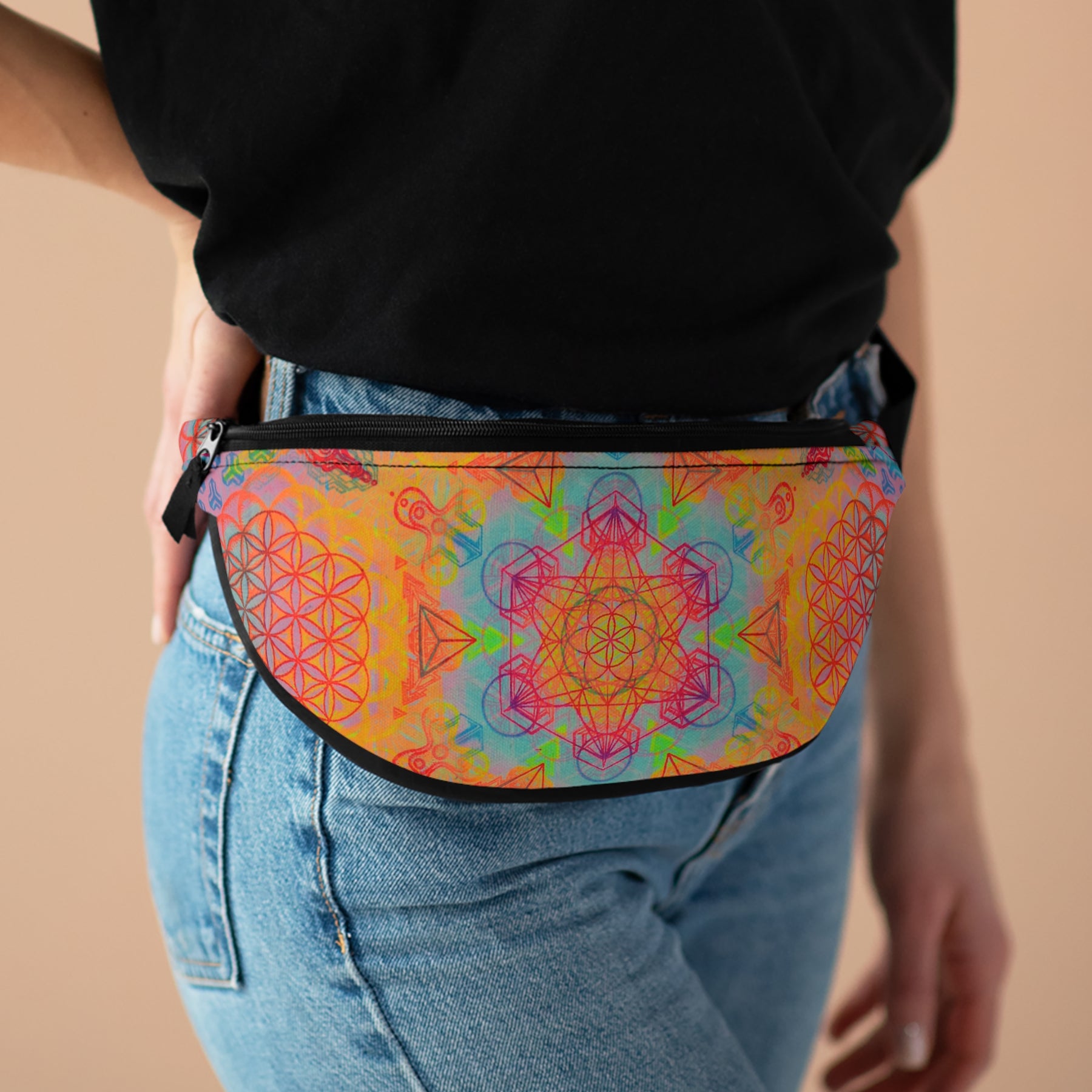 Metatron's Cube Fanny Pack