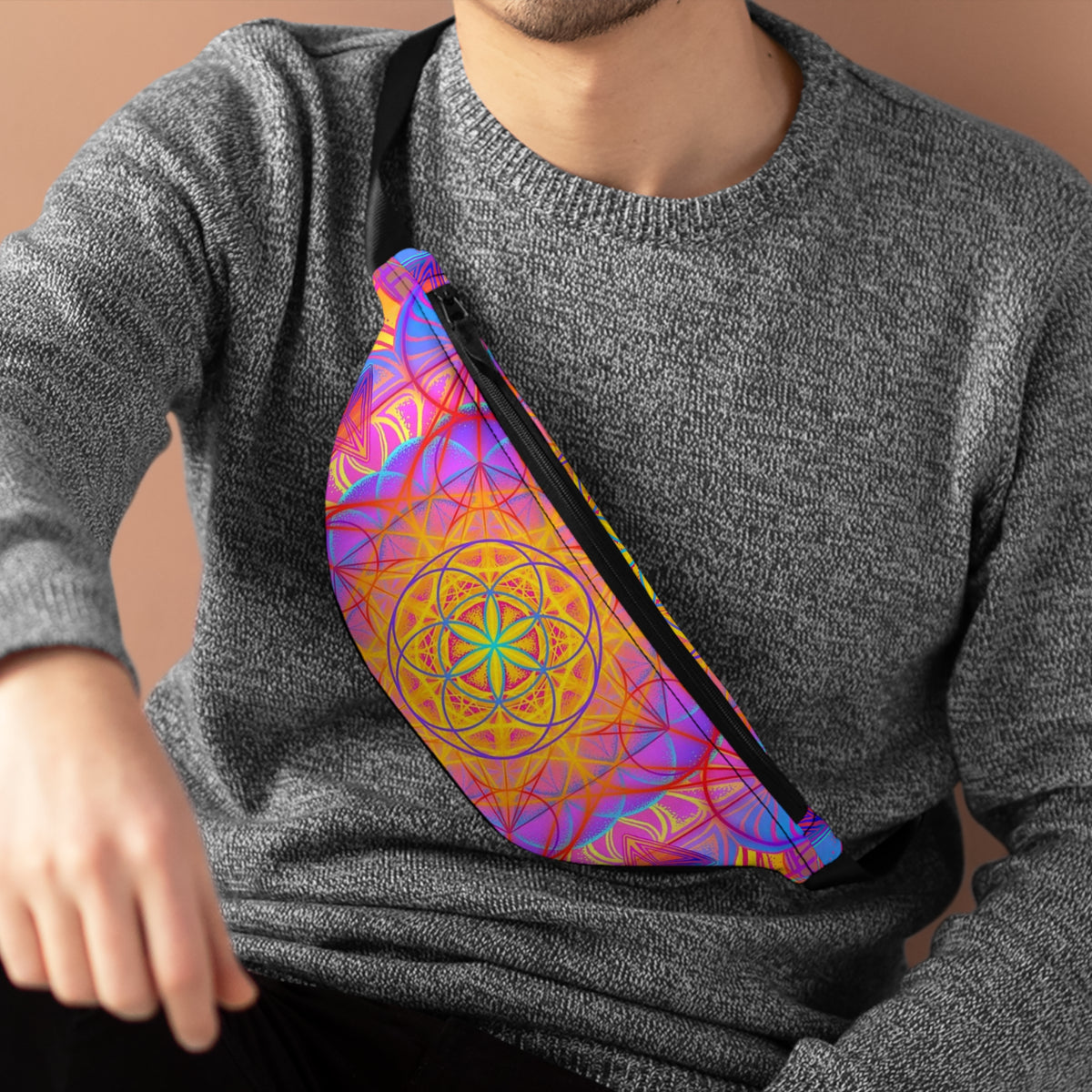 Sunrise Mandala Fanny Pack