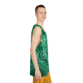 Metatron's Cube Mandala Men's Tank