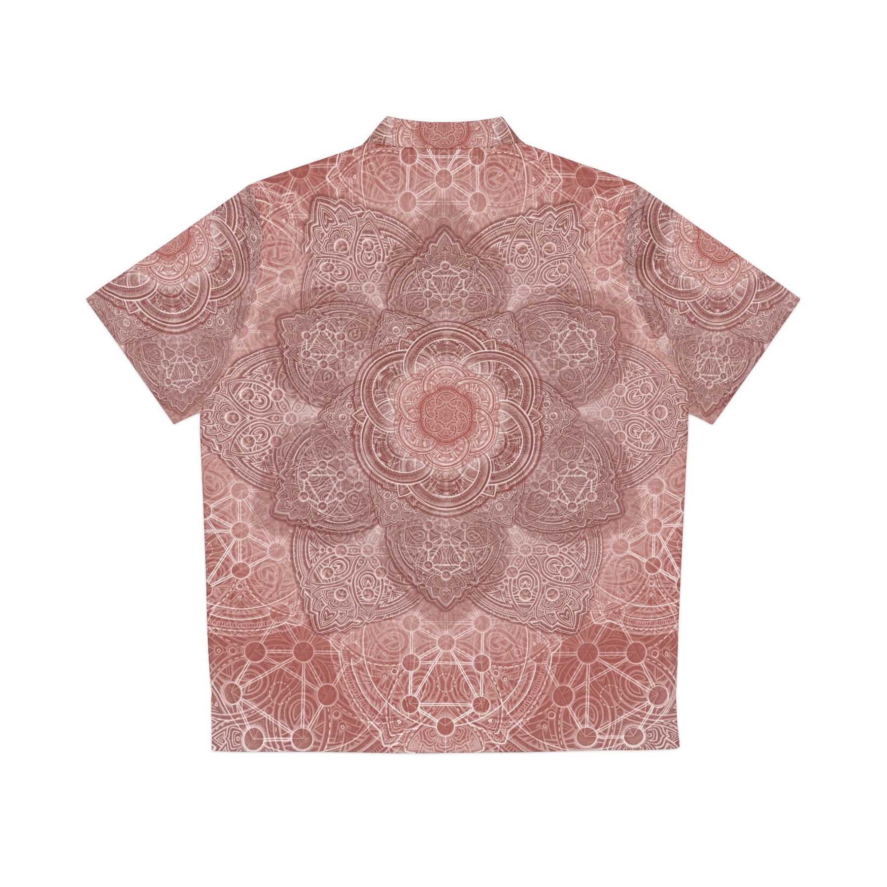 Red Flower of Life of Life Hawaiian T-Shirt