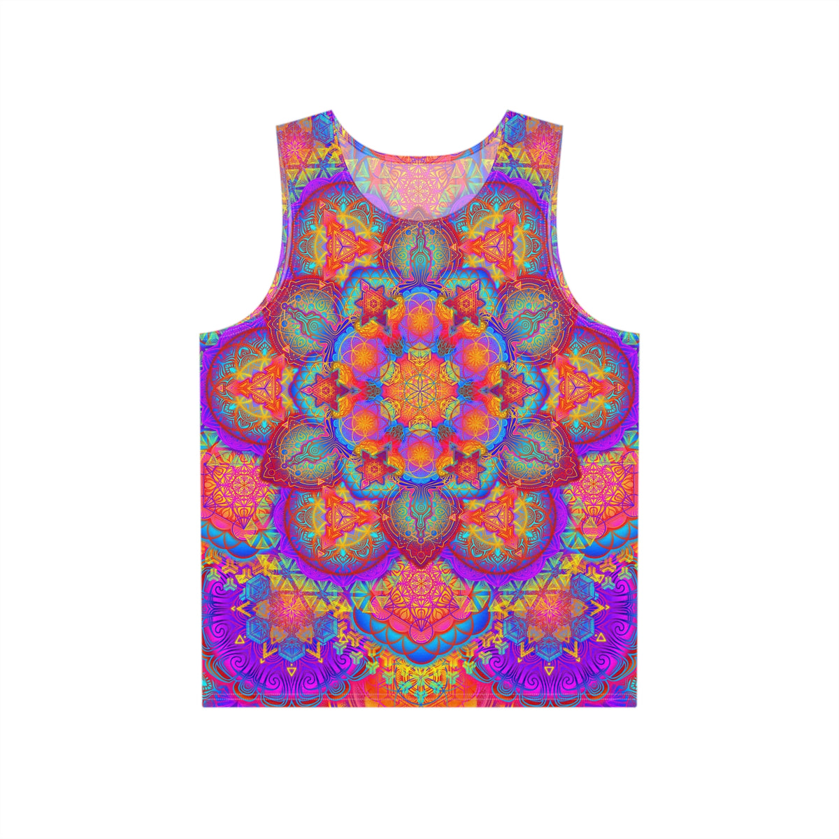 Psychedelic Mandala Men's Tank