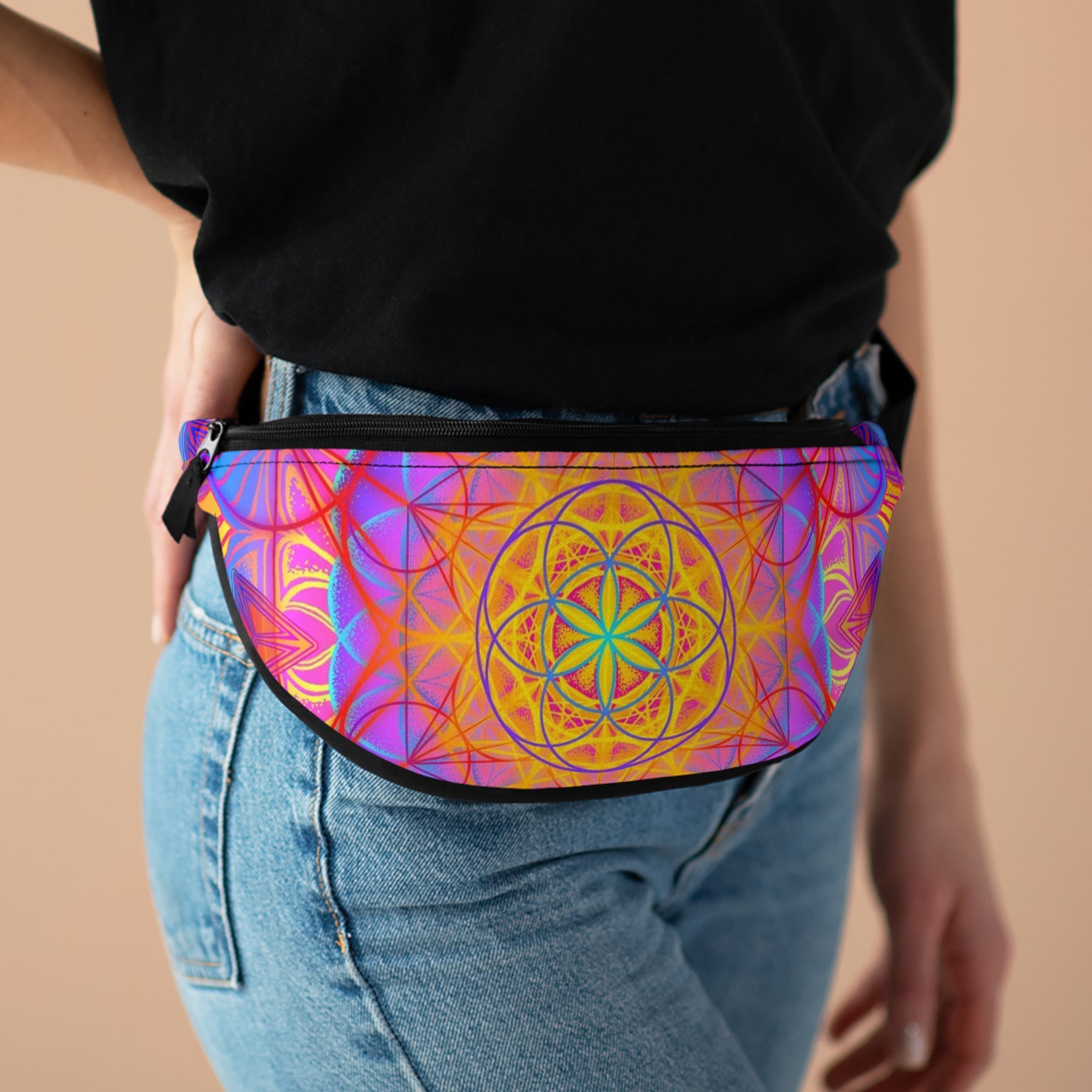 Sunrise Mandala Fanny Pack